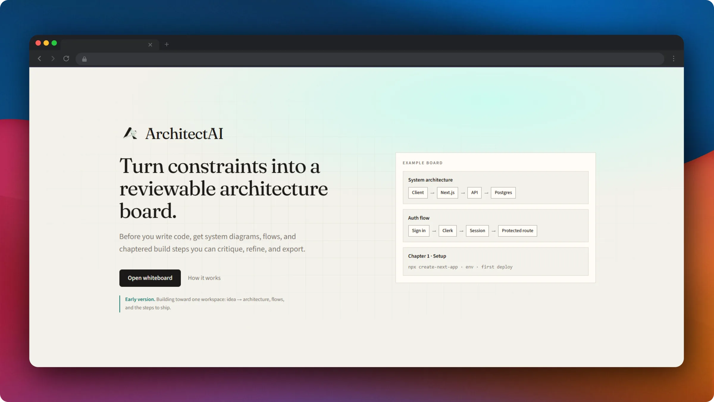 ArchitectAI preview